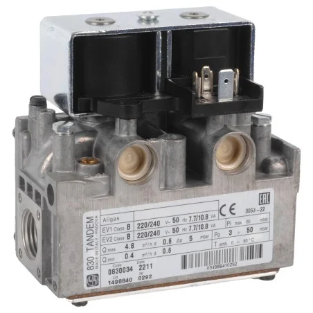 Bloc vanne gaz TANDEM 0830034