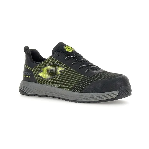 Chaussure de sécurité - LOTTO - Move 400 en noir/acacia green