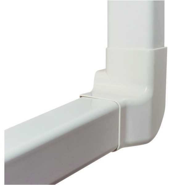 Angle vertical droit 80 mm