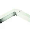 Coude plat 90° 110 mm