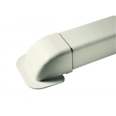 Amorces de mur - pour goulotte 60 mm - RAL9001 Amorces de mur - pour goulotte 60 mm - RAL9001