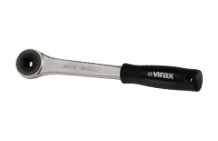 Staged mounting key with ratchet
