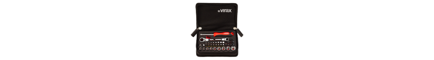 Plumbing boxes VIRAX | Sockets, tips, tap keys