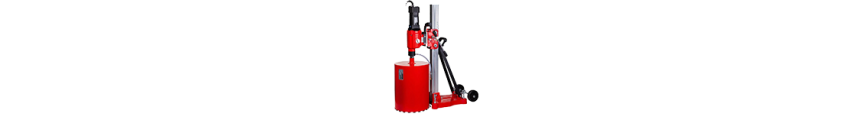 Carotteuses VIRAX V150 to V350 | Built included - Concrete & full wall